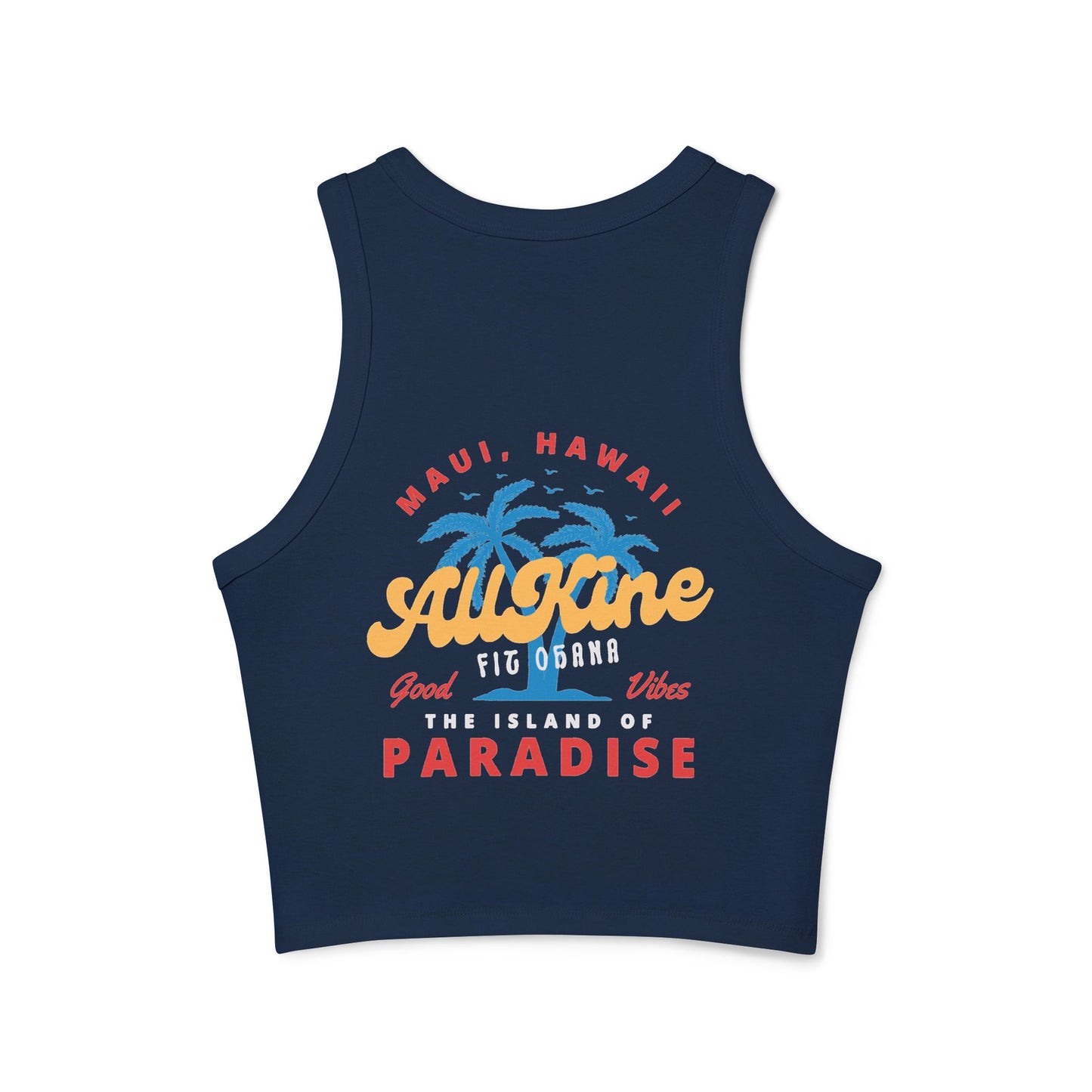 Ladies Ribbed Tank -  Paradise - All Kine