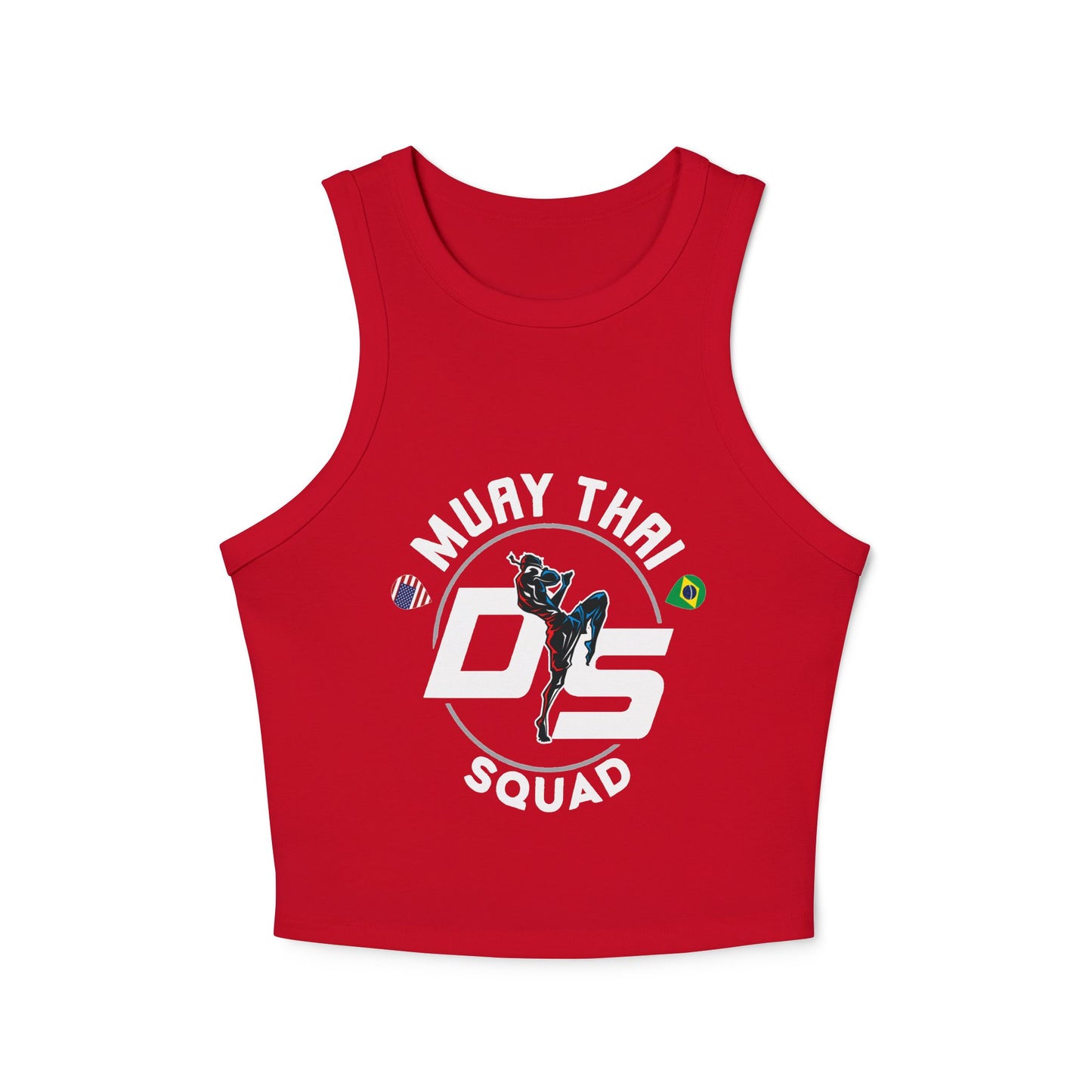 Ladies Ribbed Tank - 8 limbs - DS Muay Thai Squad