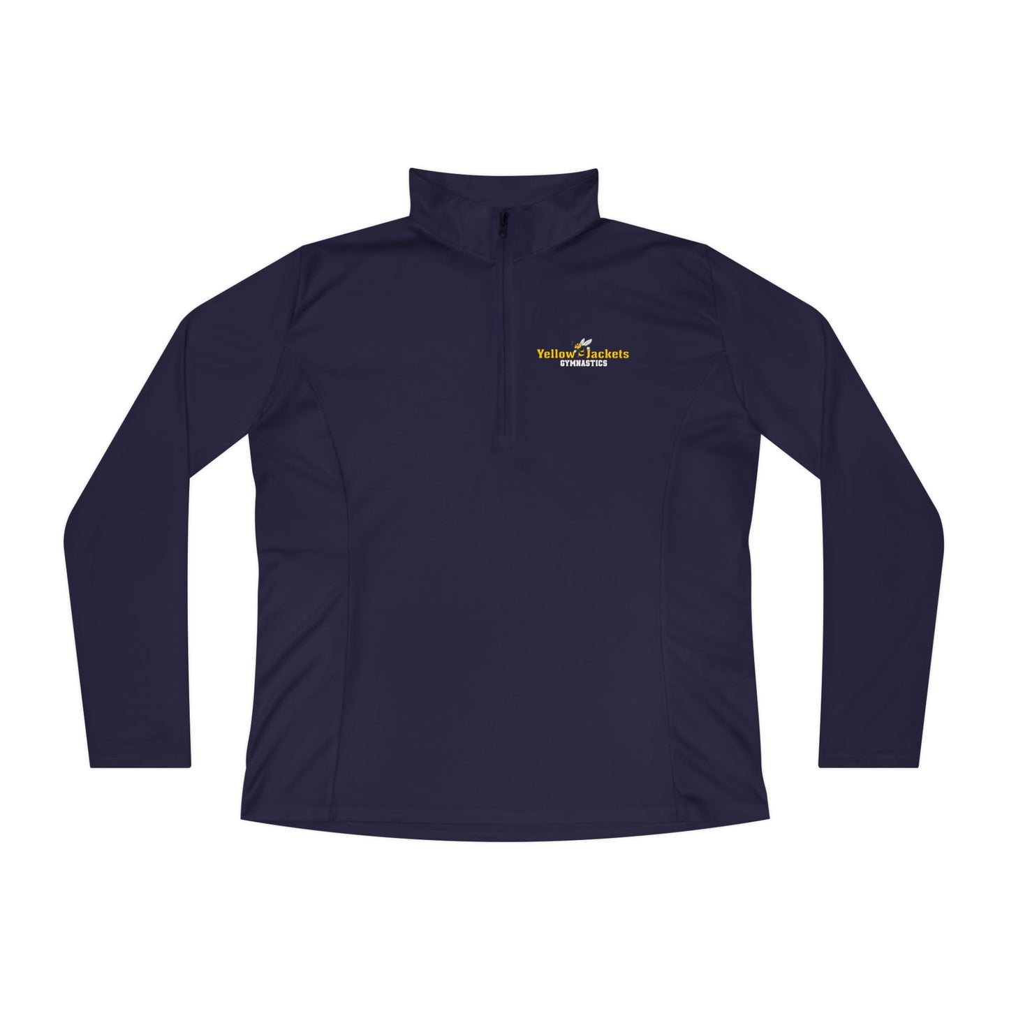Ladies’ Quarter-Zip Pullover - Yellow Jackets Gymnastics
