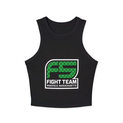 Ladies Ribbed Tank - F5 - Template