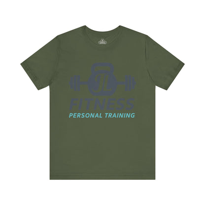 Airlume Cotton Athletic Tee - Coach - JL Kettlebell-JL Fitness