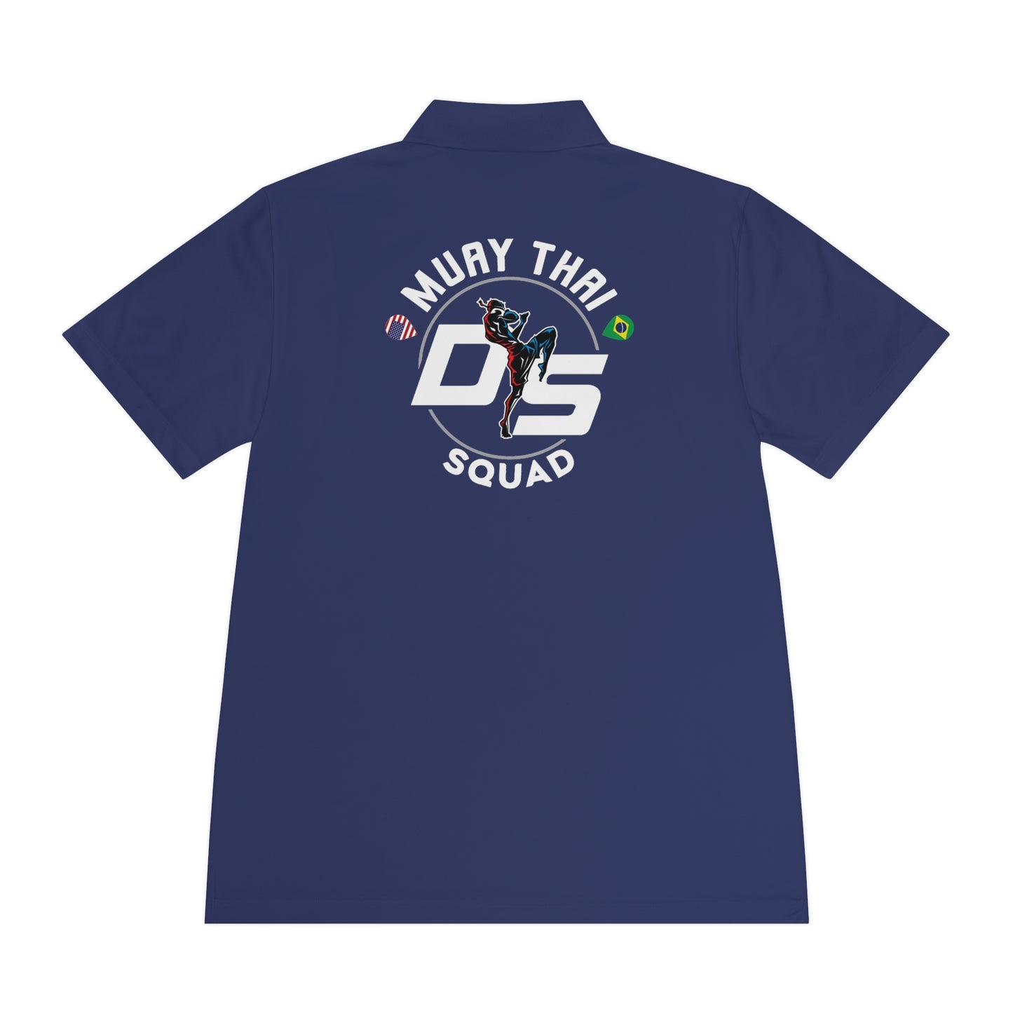Performance Polo Shirt - Moisture Wicking - DS Muay Thai Squad 
