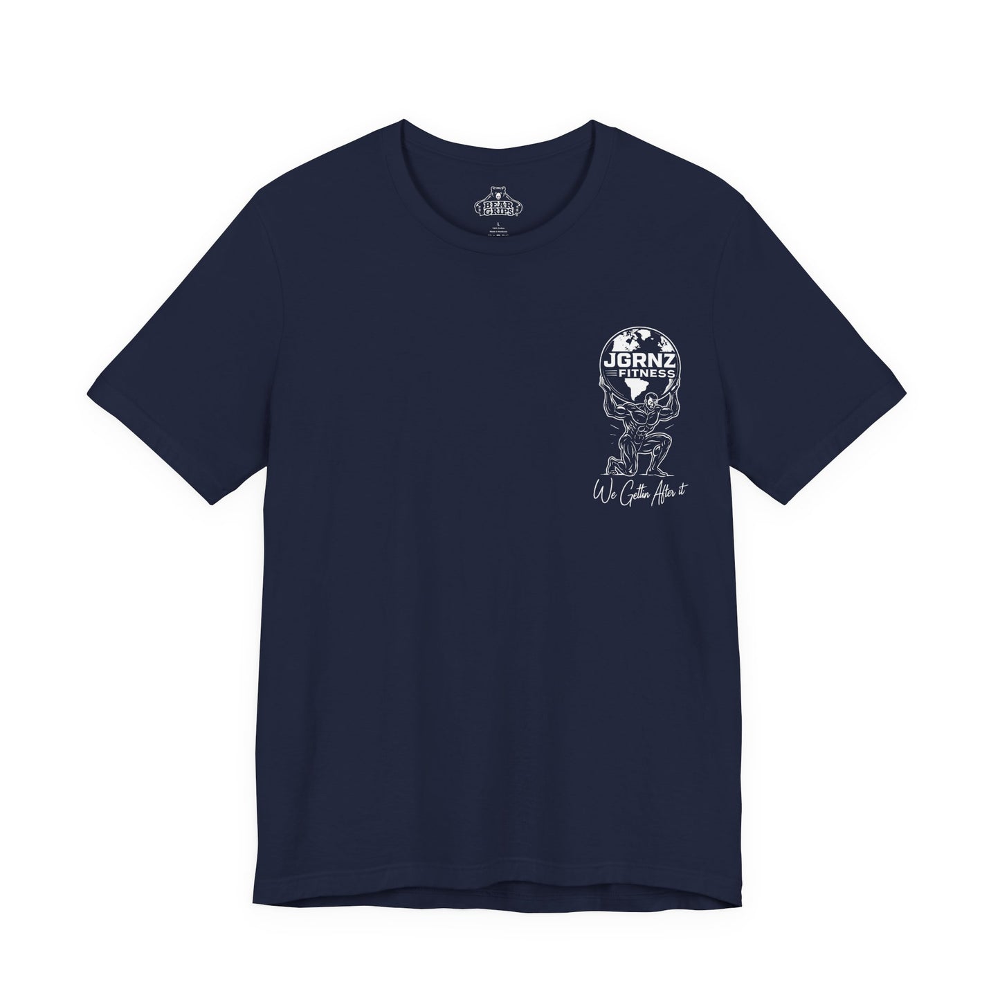 Airlume Cotton Athletic Tee - FB -  JGRNZ FITNESS