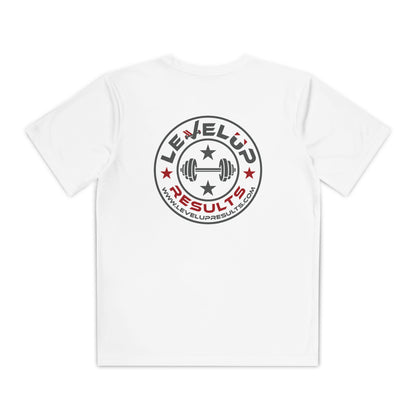Youth Moisture-Wicking Performance Tee - Results - Level Up Fitness