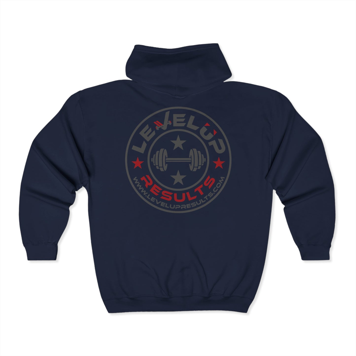 Classic Zip-Up Hoodie - Results - Level Up Fitness