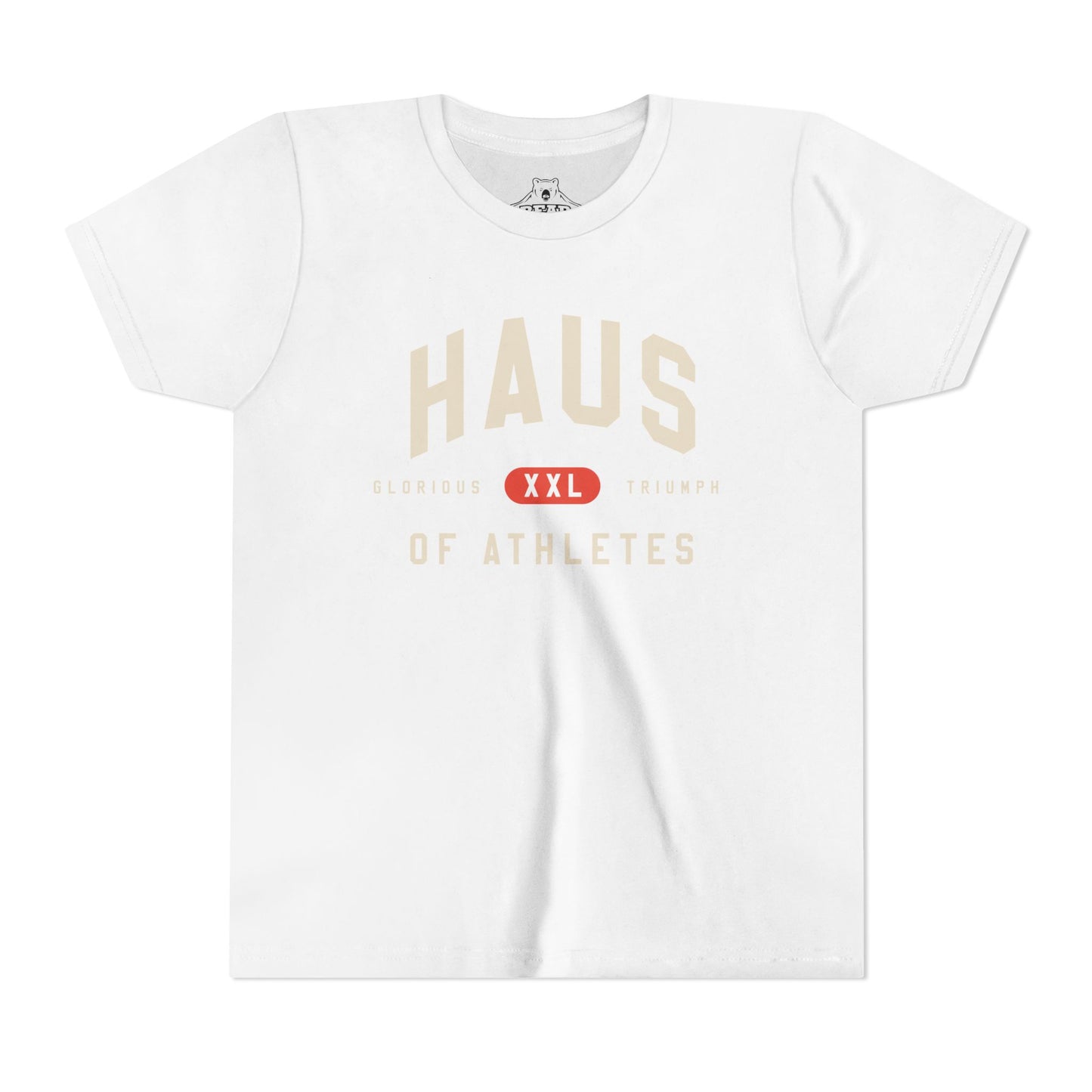 Youth Airlume Cotton Athletic Tee - Haus of Athletes