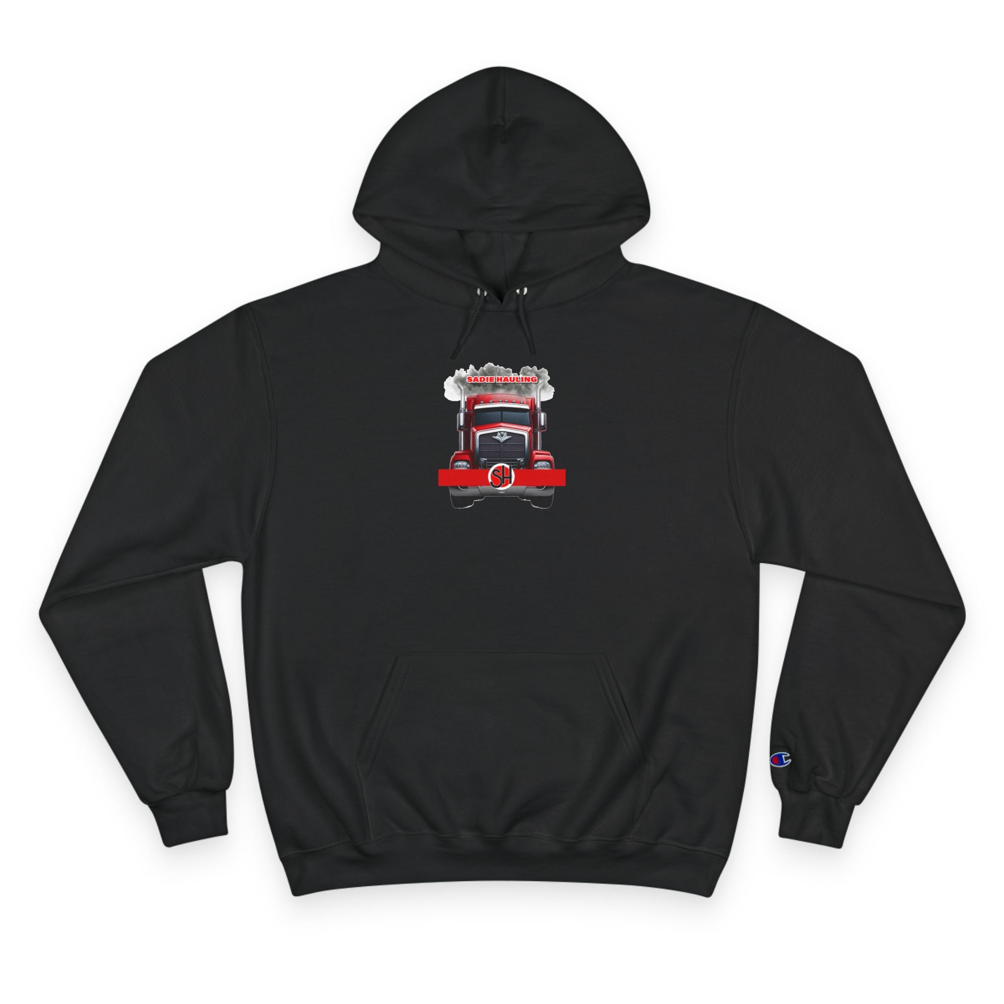 Champion – Unisex 50/50 Hooded Sweatshirt - Sadie Hauling