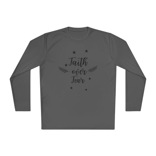 Unisex Performance Long Sleeve - Faith Over Fear-Faith N Fit