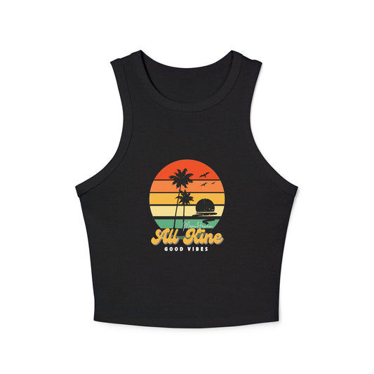 Ladies Ribbed Tank - All Kine