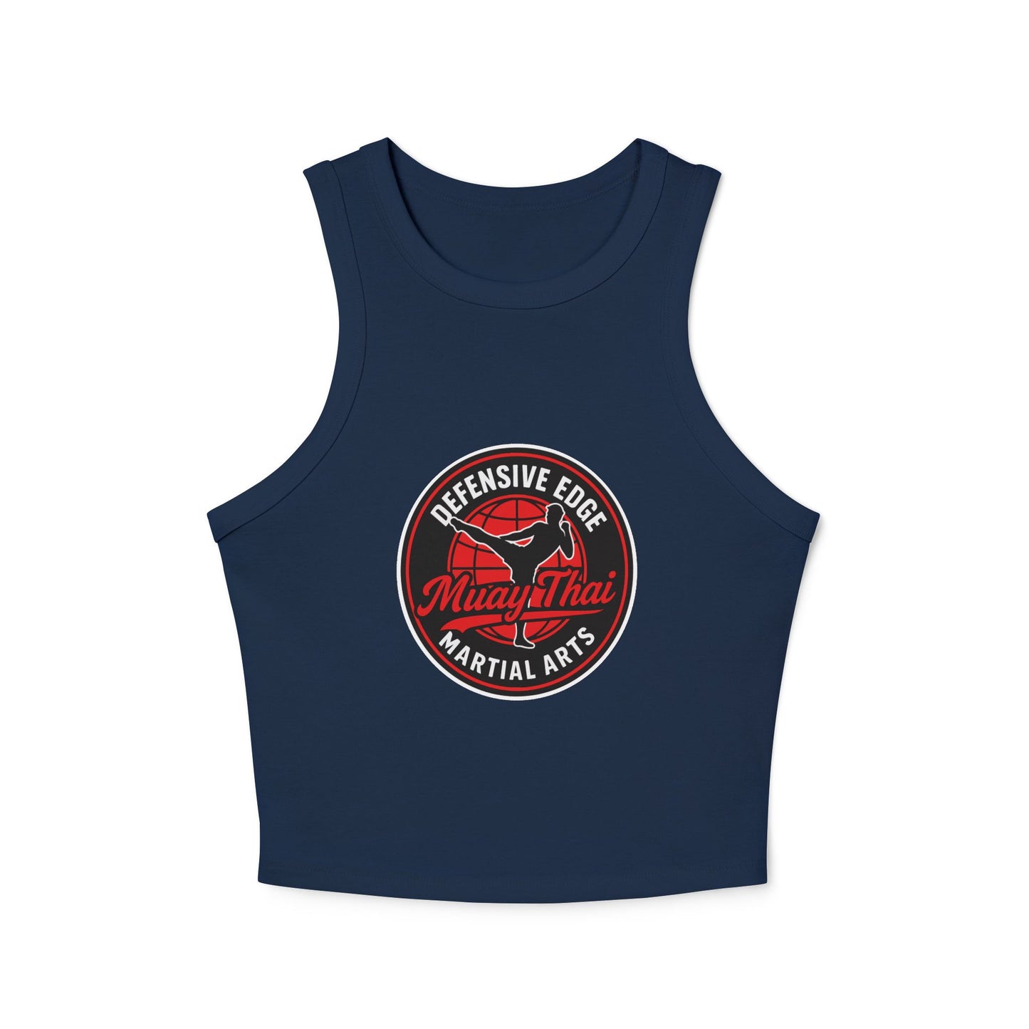 Ladies Ribbed Tank - Muay Thai - Defensive Edge