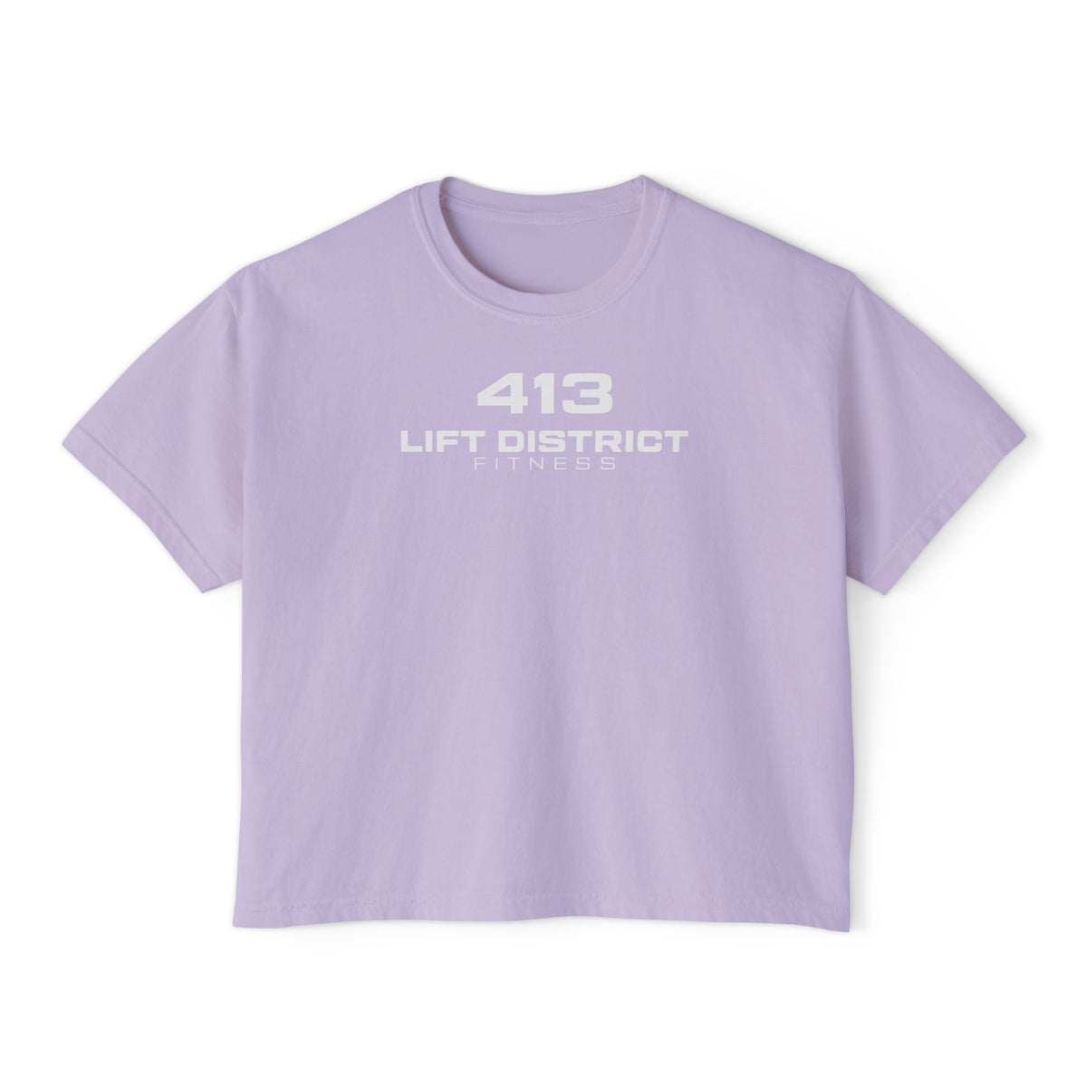 Women’s Oversized Boxy Tee - 413 - Lift District Fitness