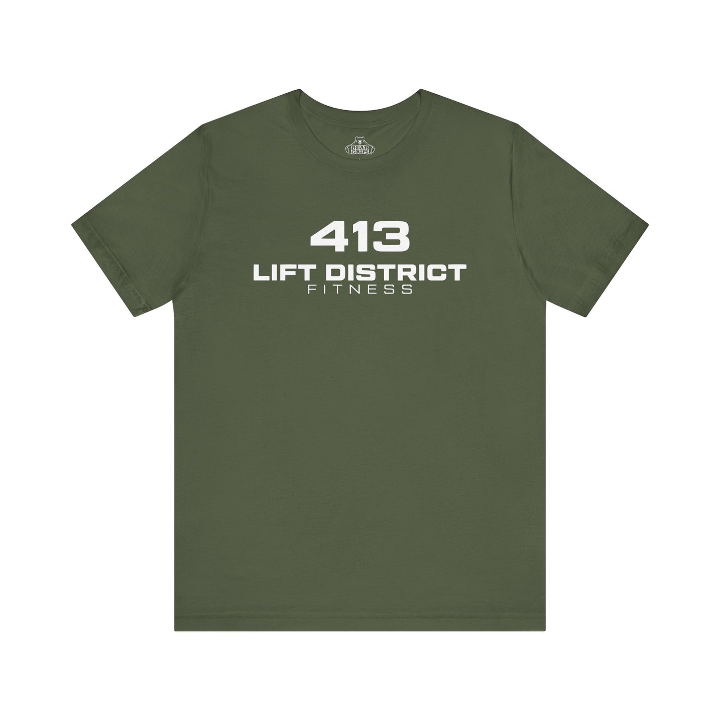 Airlume Cotton Athletic Tee - 413 - Lift District Fitness