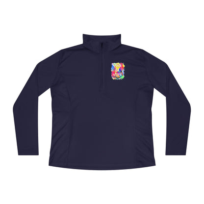 Ladies’ Quarter-Zip Pullover - Viva - Level Up Fitness