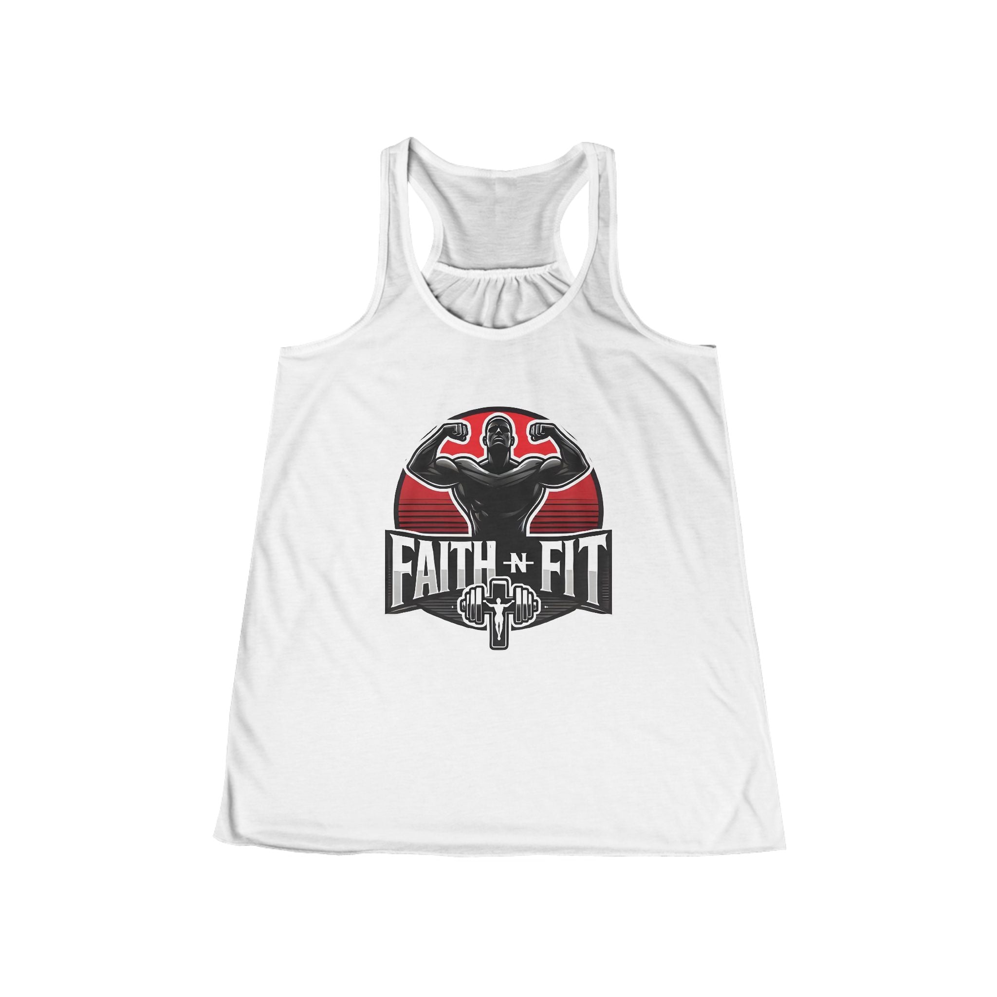 Ladies Flowy Racerback Tank - 3rd-Faith N Fit