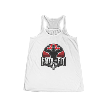 Ladies Flowy Racerback Tank - 3rd-Faith N Fit
