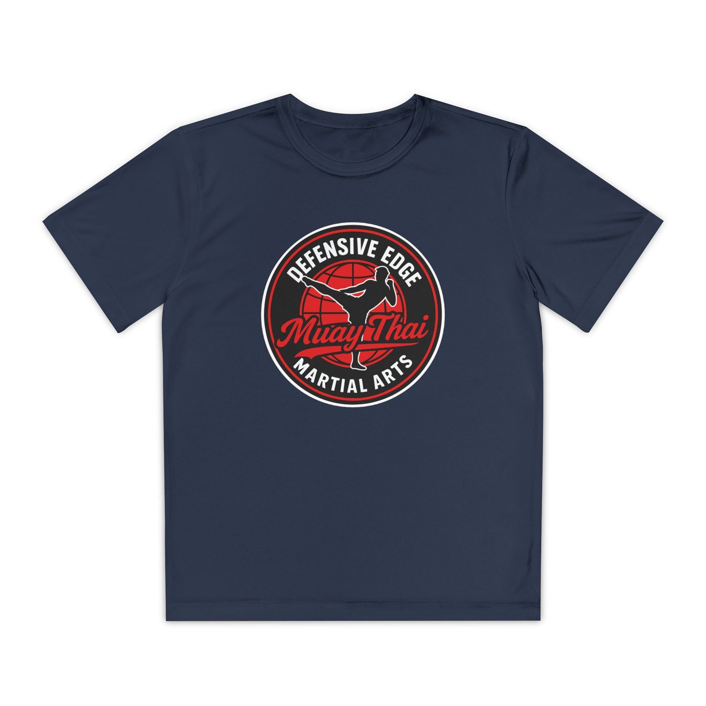 Youth Moisture-Wicking Performance Tee - Muay Thai - Defensive Edge