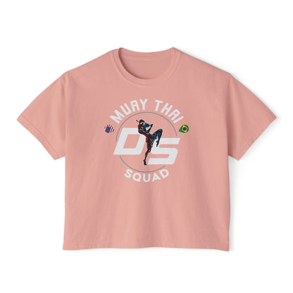 Women’s Oversized Boxy Tee - 8 limbs - DS Muay Thai Squad