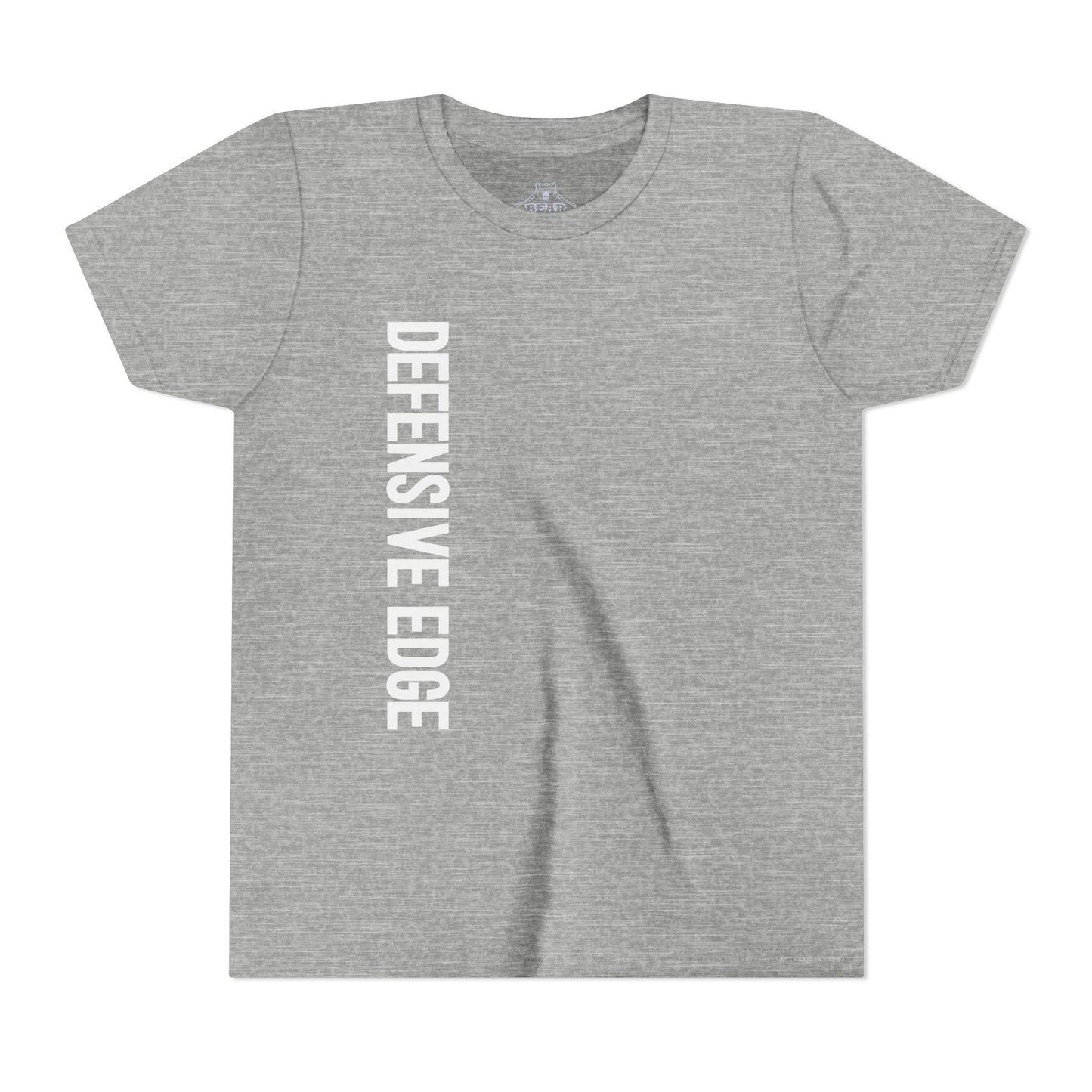 Youth Airlume Cotton Athletic  Tee - F5 - Defensive Edge Martial Arts