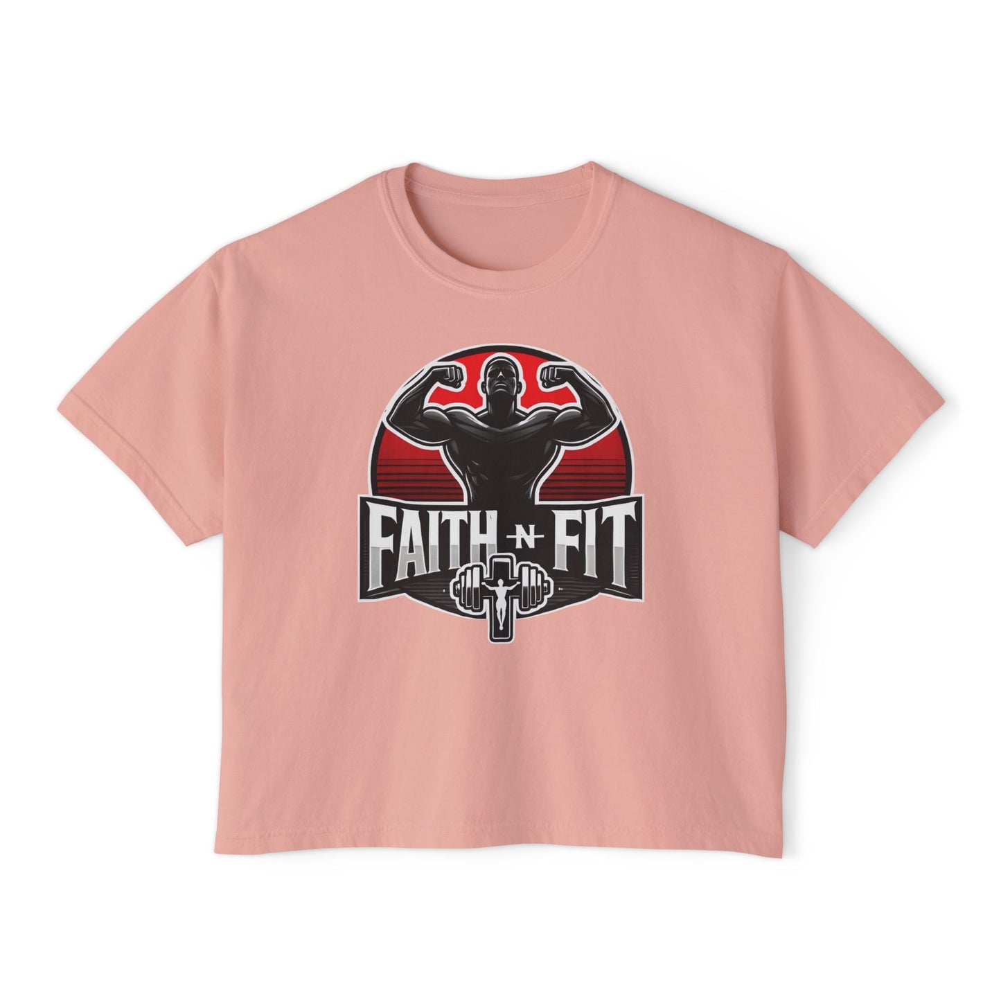 Women’s Oversized Boxy Tee - 3rd-Faith N Fit