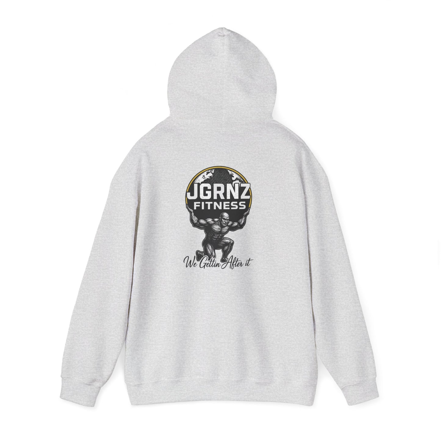 Unisex 50/50 Heavy Blend Hooded Sweatshirt - Steel Atlas - JGRNZ Fitness