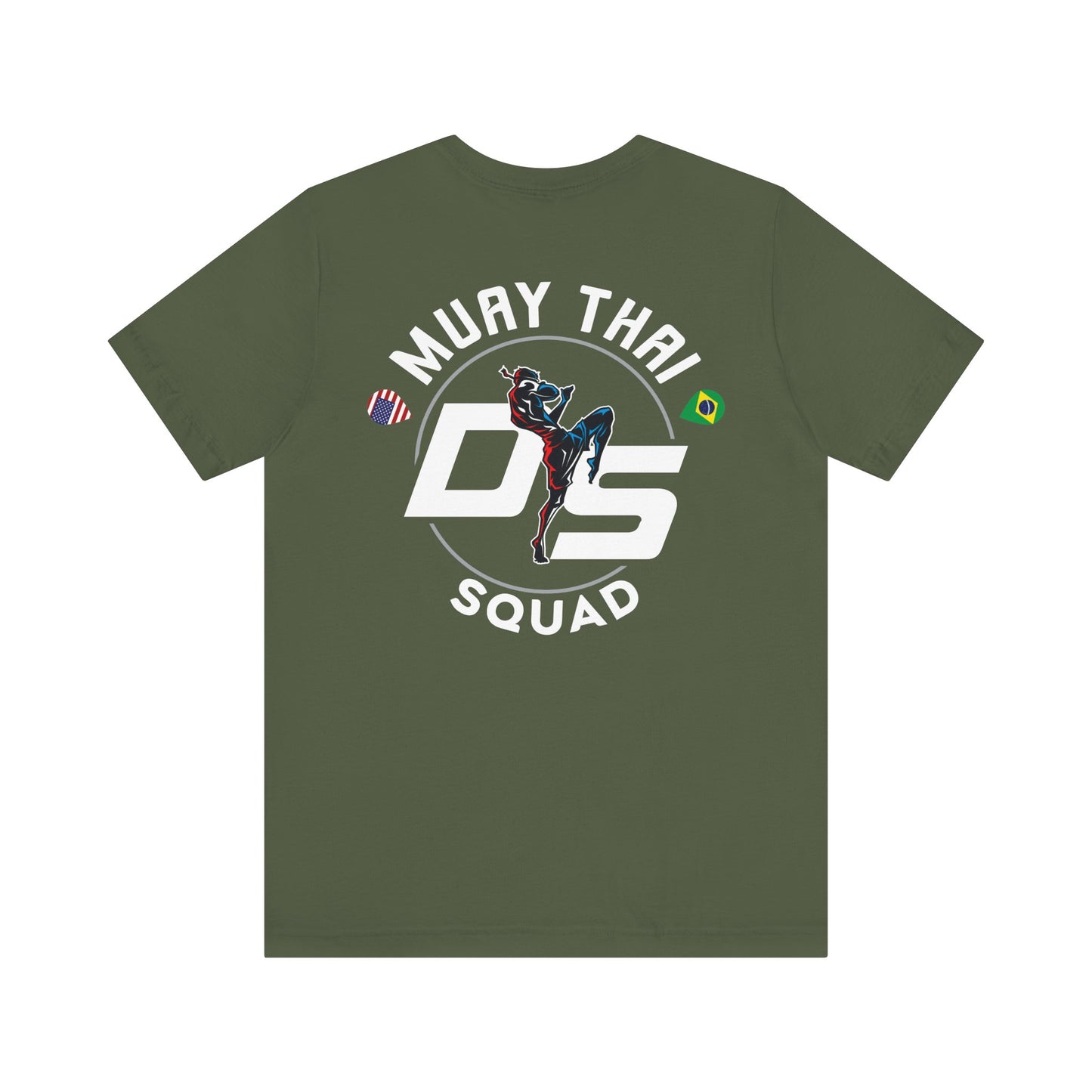 Airlume Cotton Athletic Tee - DS Muay Thai Squad