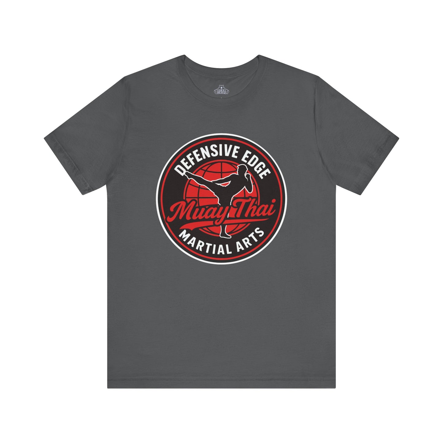 Airlume Cotton Athletic Tee - Muay Thai - Defensive Edge