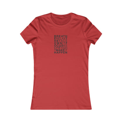 Ladies Tee - Breathe - Morphe Life
