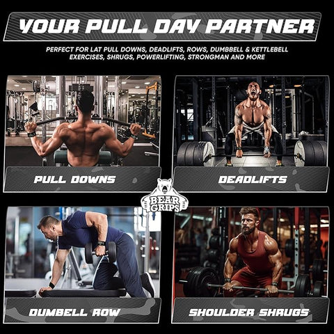 Workout Grips With Wrist Straps