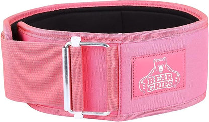 3 Layer Weight Lifting Belt - Auto Locking Gym Belt for Men and Women