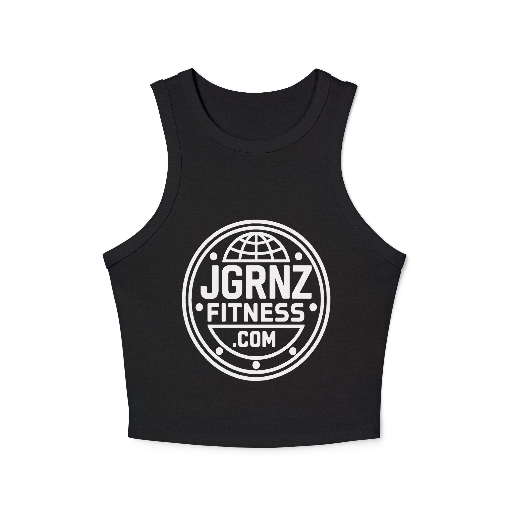 Ladies Ribbed Tank - Plate - JGRNZ FITNESS