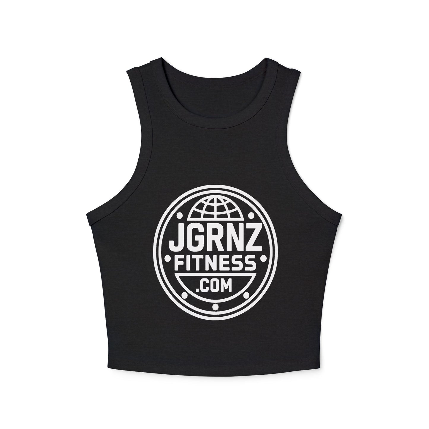 Ladies Ribbed Tank - Plate - JGRNZ FITNESS