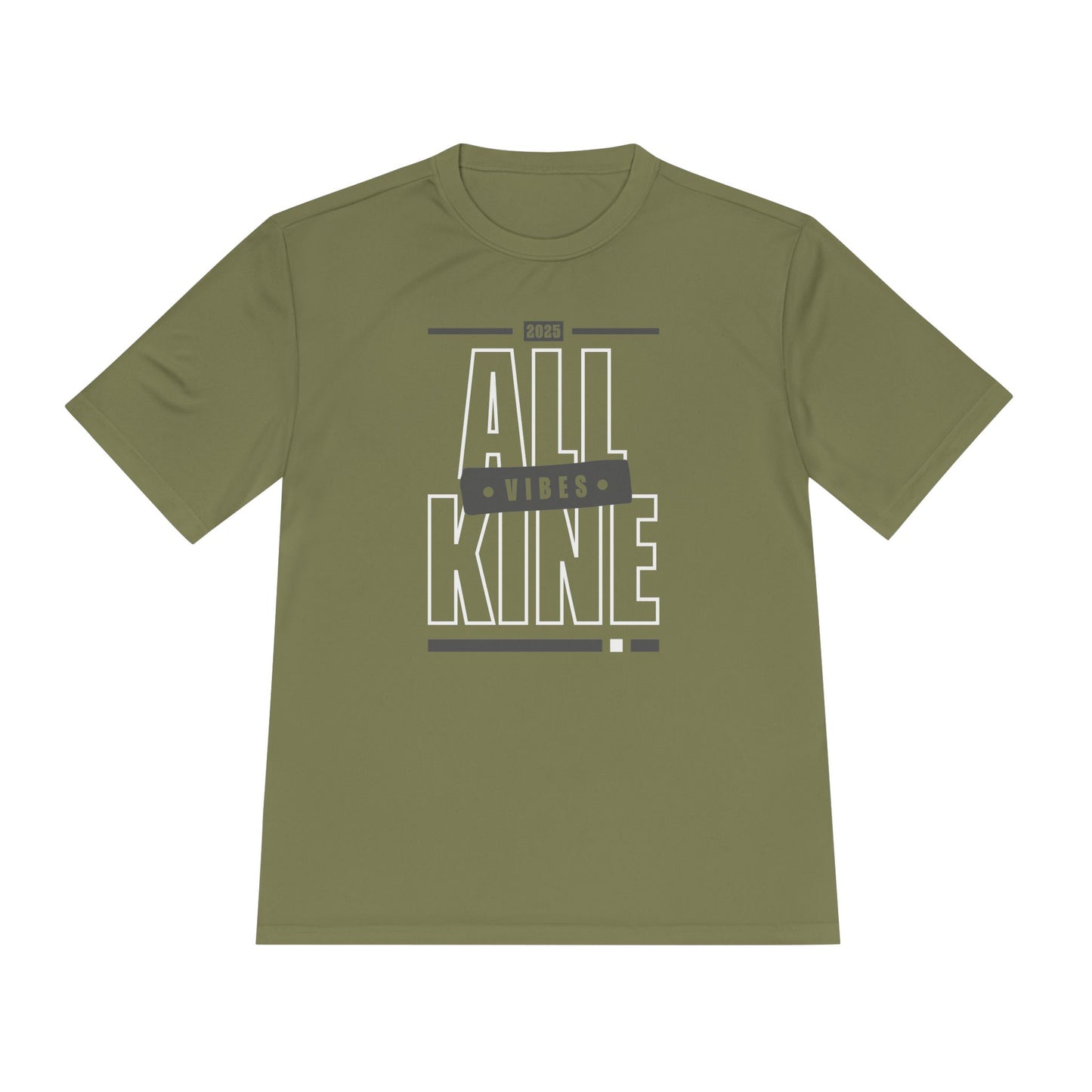 Moisture-Wicking Performance Tee  - Vibes - All Kine