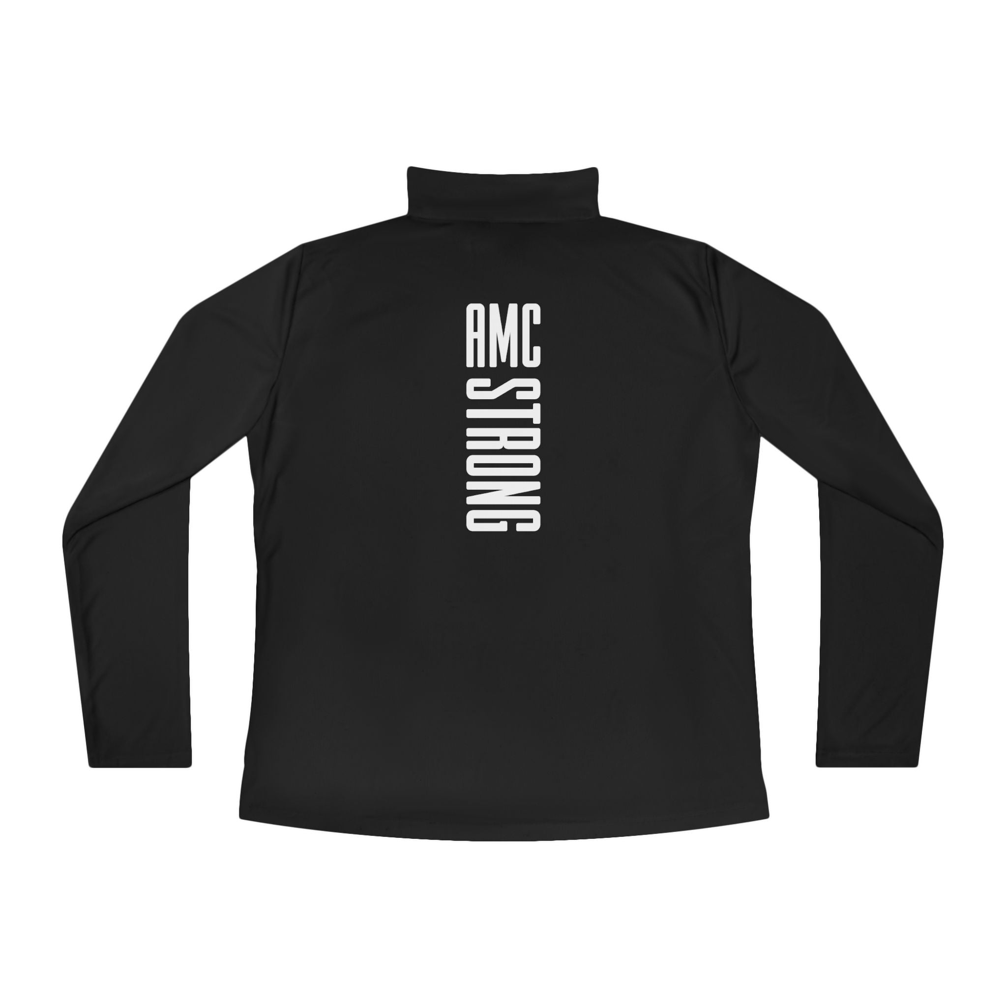 Ladies’ Quarter-Zip Pullover - AMC Strong - American Muscle Corps  