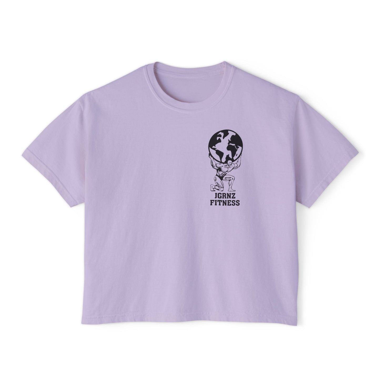 Women’s Oversized Boxy Tee -FB - JGRNZ Fitness 