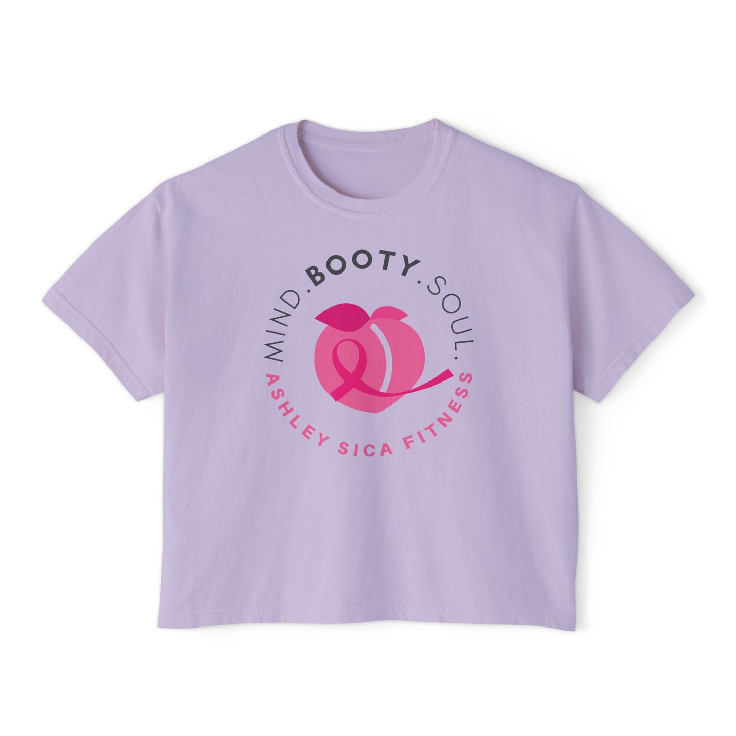 Women’s Oversized Boxy Tee - ASF - Ashley Sica Fitness