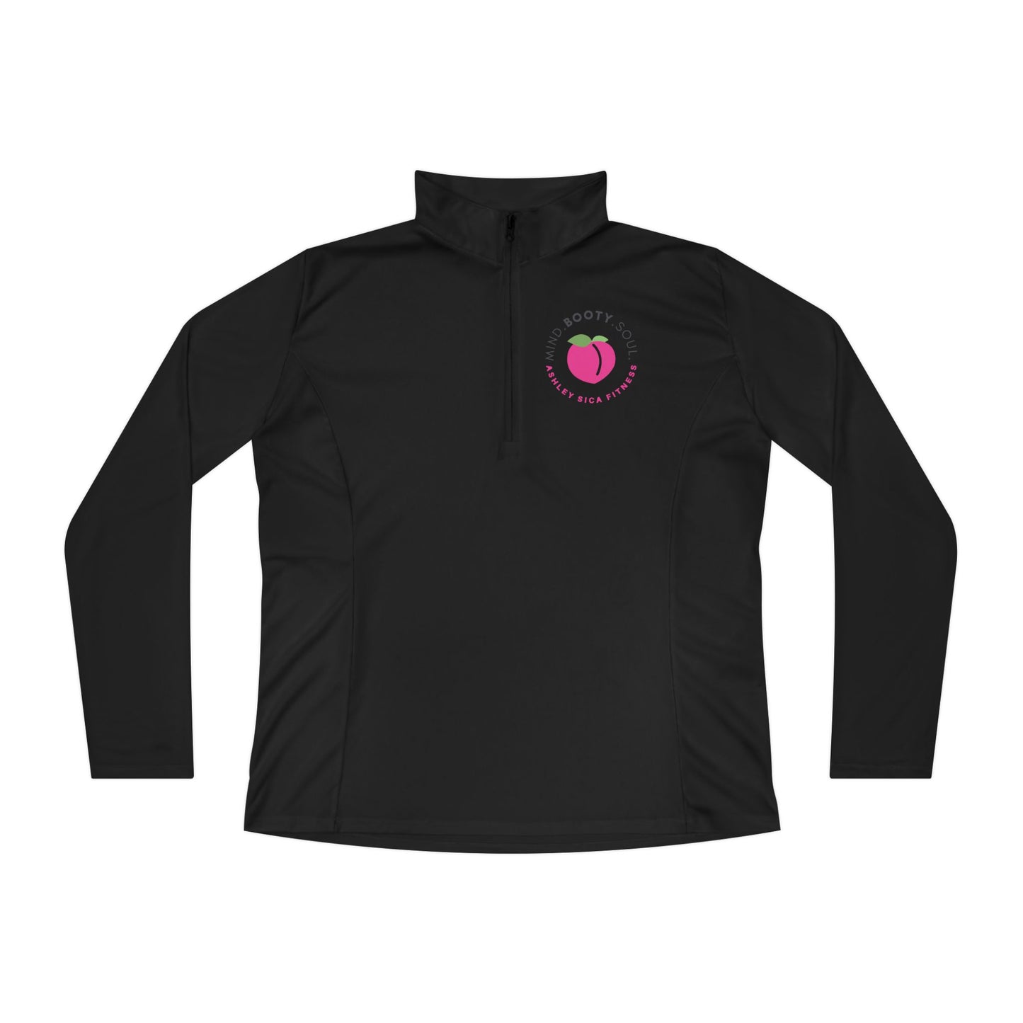 Ladies’ Quarter-Zip Pullover - MBS  - Ashley Sica Fitness