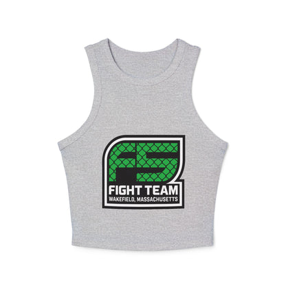 Ladies Ribbed Tank - F5 - Template
