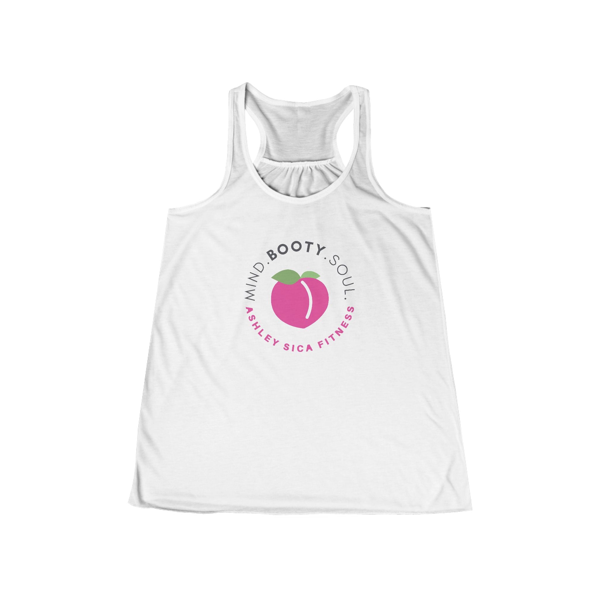 Ladies Flowy Racerback Tank -  MBS  - Ashley Sica Fitness