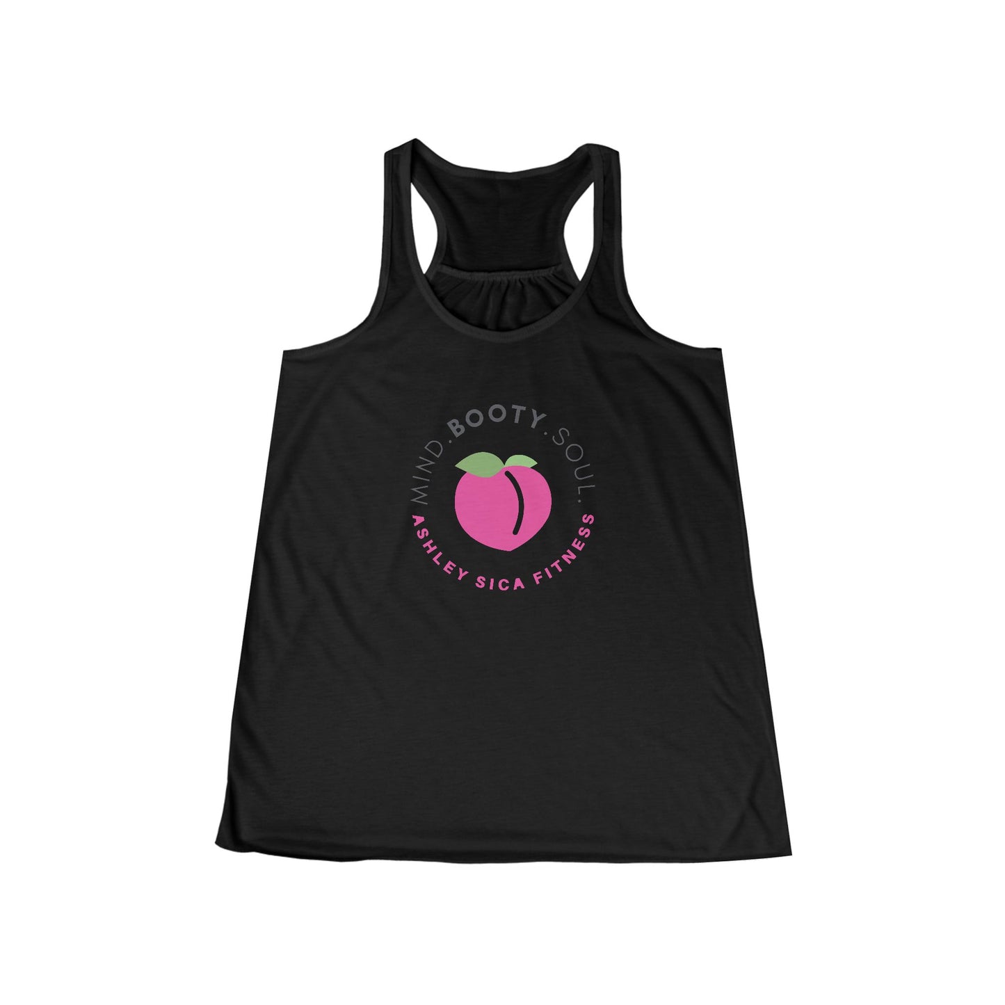 Ladies Flowy Racerback Tank -  MBS  - Ashley Sica Fitness