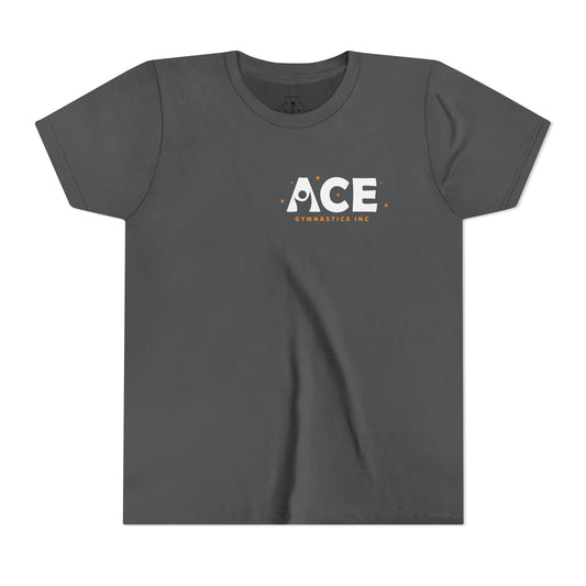 Airlume Cotton Athletic Youth Tee - Ace Gymnastics
