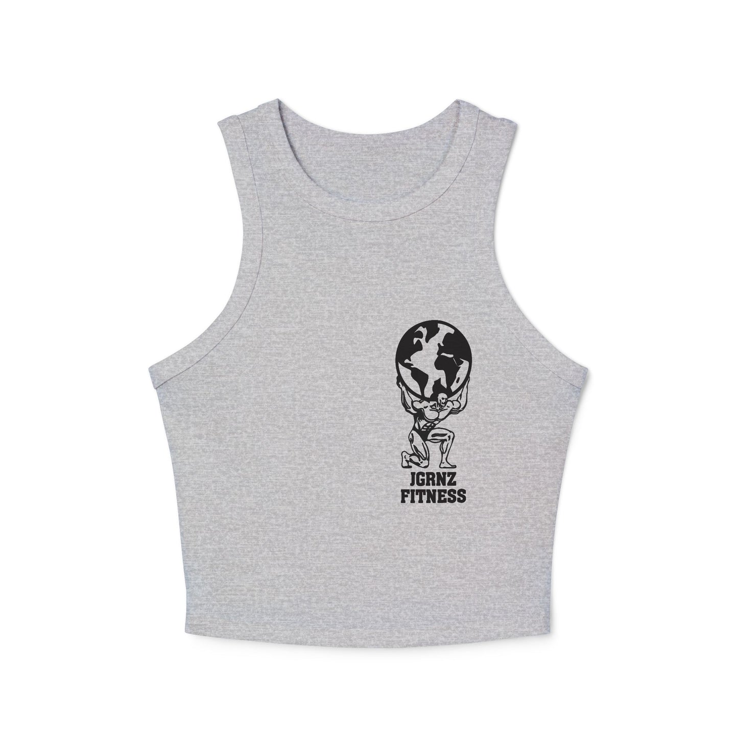Ladies Ribbed Tank - FB - JGRNZ Fitness 