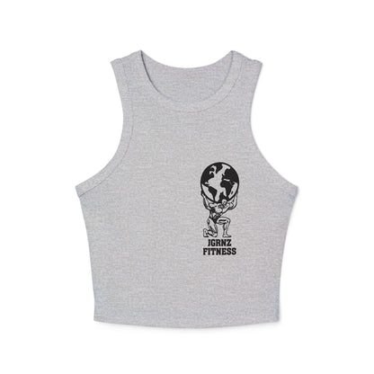 Ladies Ribbed Tank - FB - JGRNZ Fitness 