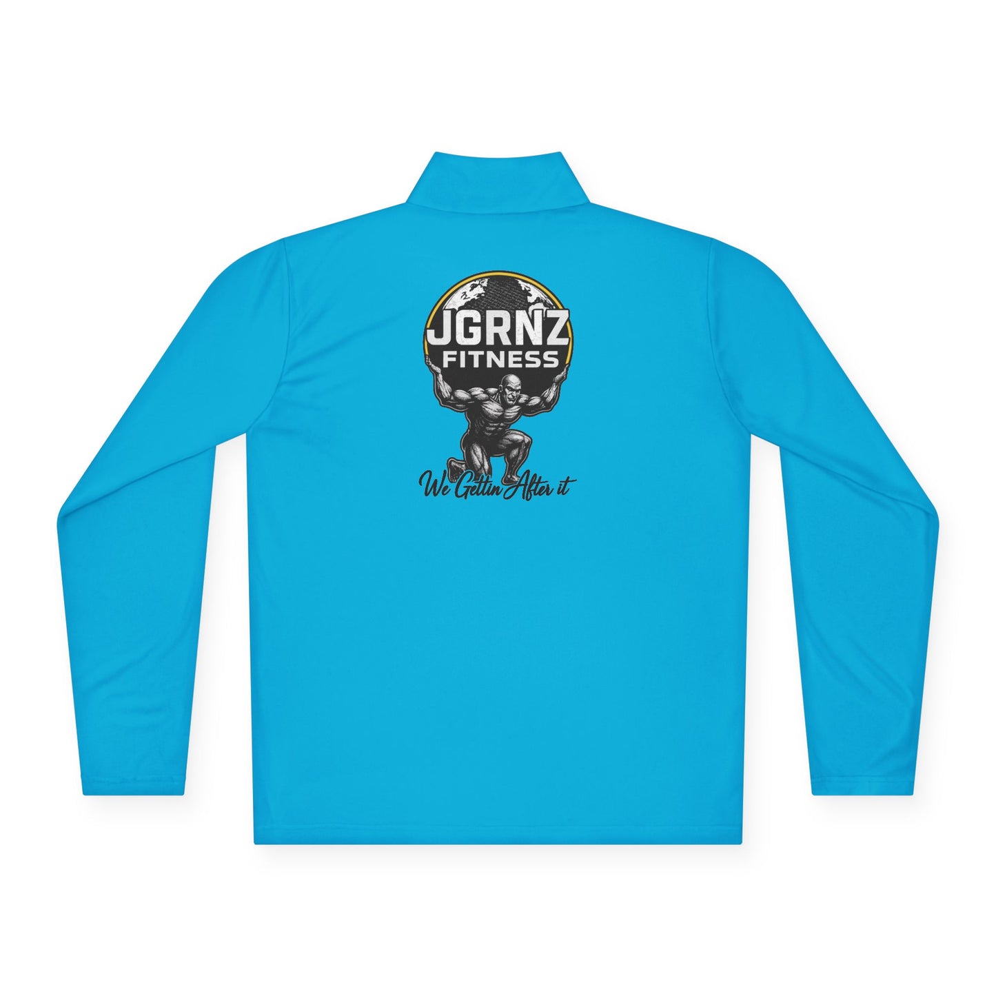 Men’s Performance Quarter-Zip Pullover -Steel Atlas - JGRNZ Fitness