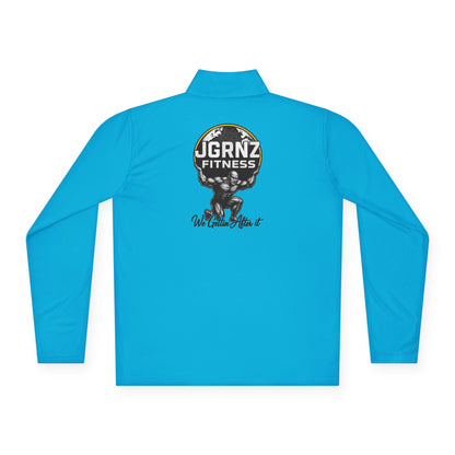 Men’s Performance Quarter-Zip Pullover -Steel Atlas - JGRNZ Fitness