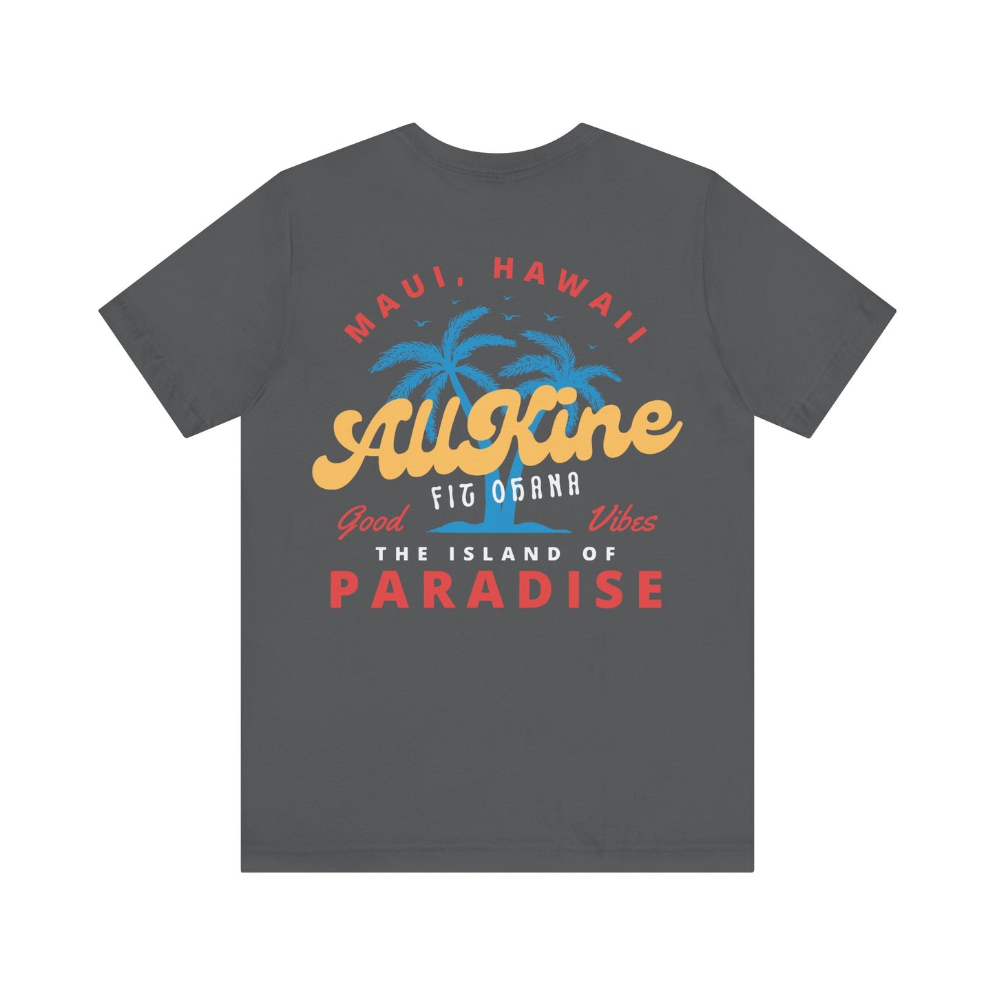 Airlume Cotton Athletic Tee - Paradise - All Kine