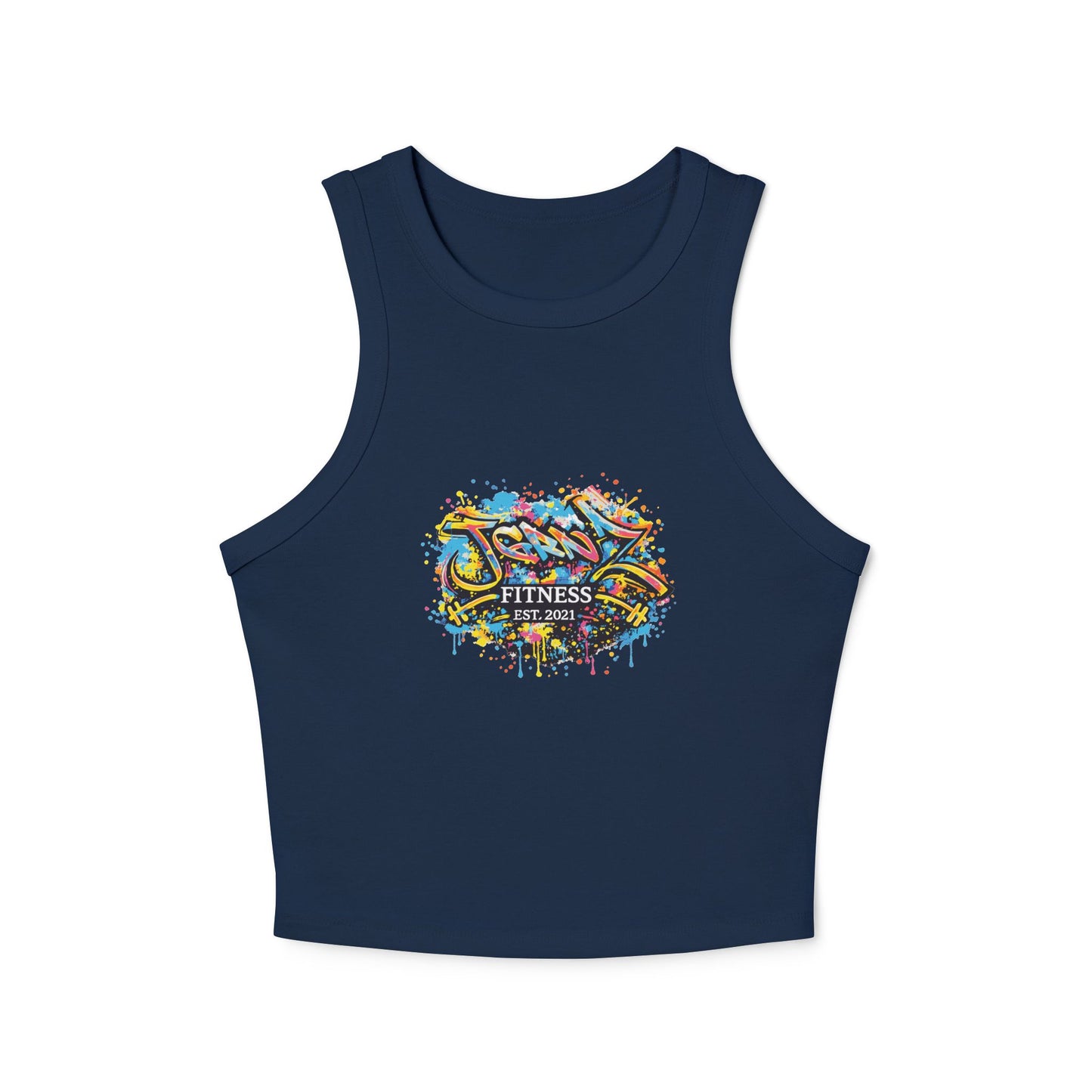 Ladies Ribbed Tank - EST 2021 - JGRNZ Fitness