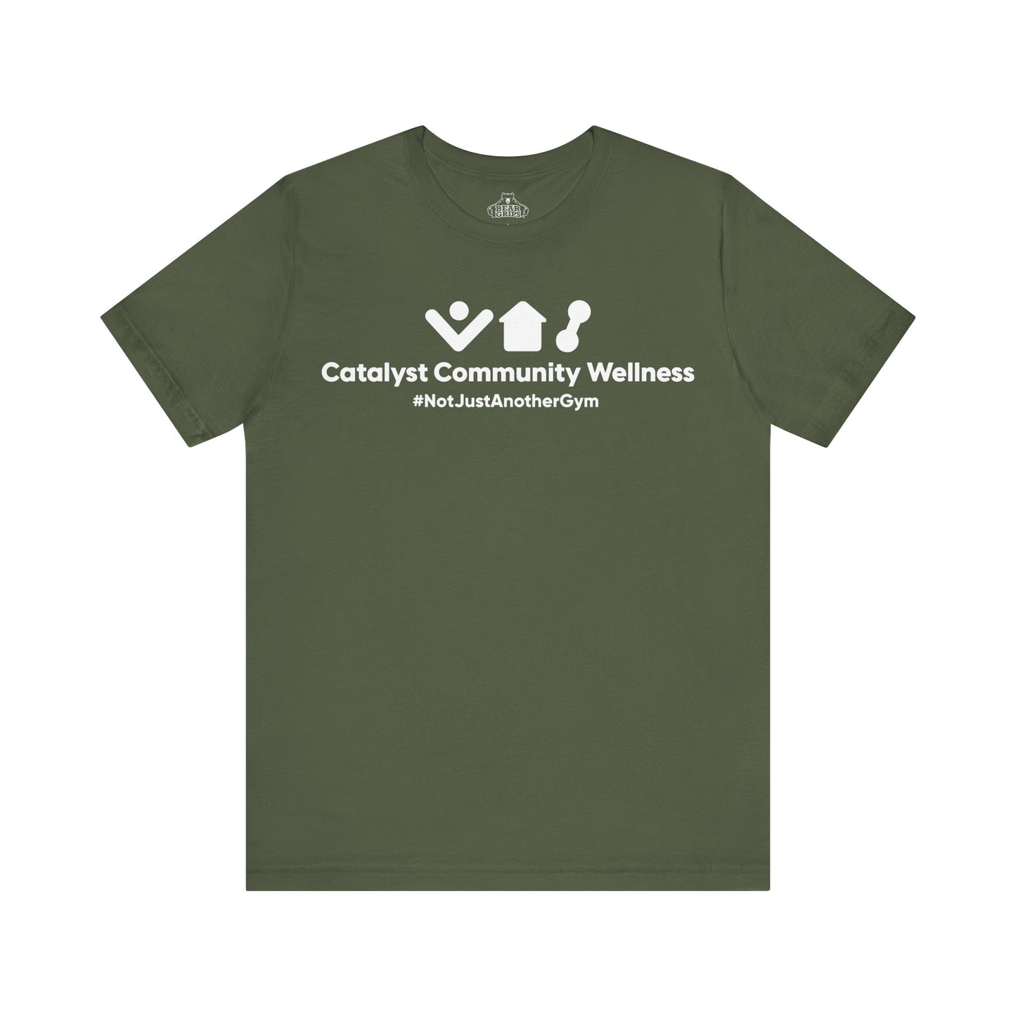 Airlume Athletic Cotton Tee -Catalyst Community Wellness