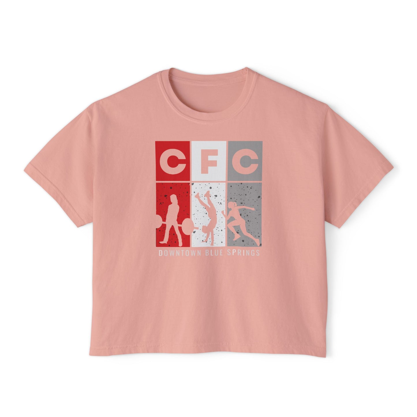 Women’s Oversized Boxy Tee - CF Cerberus