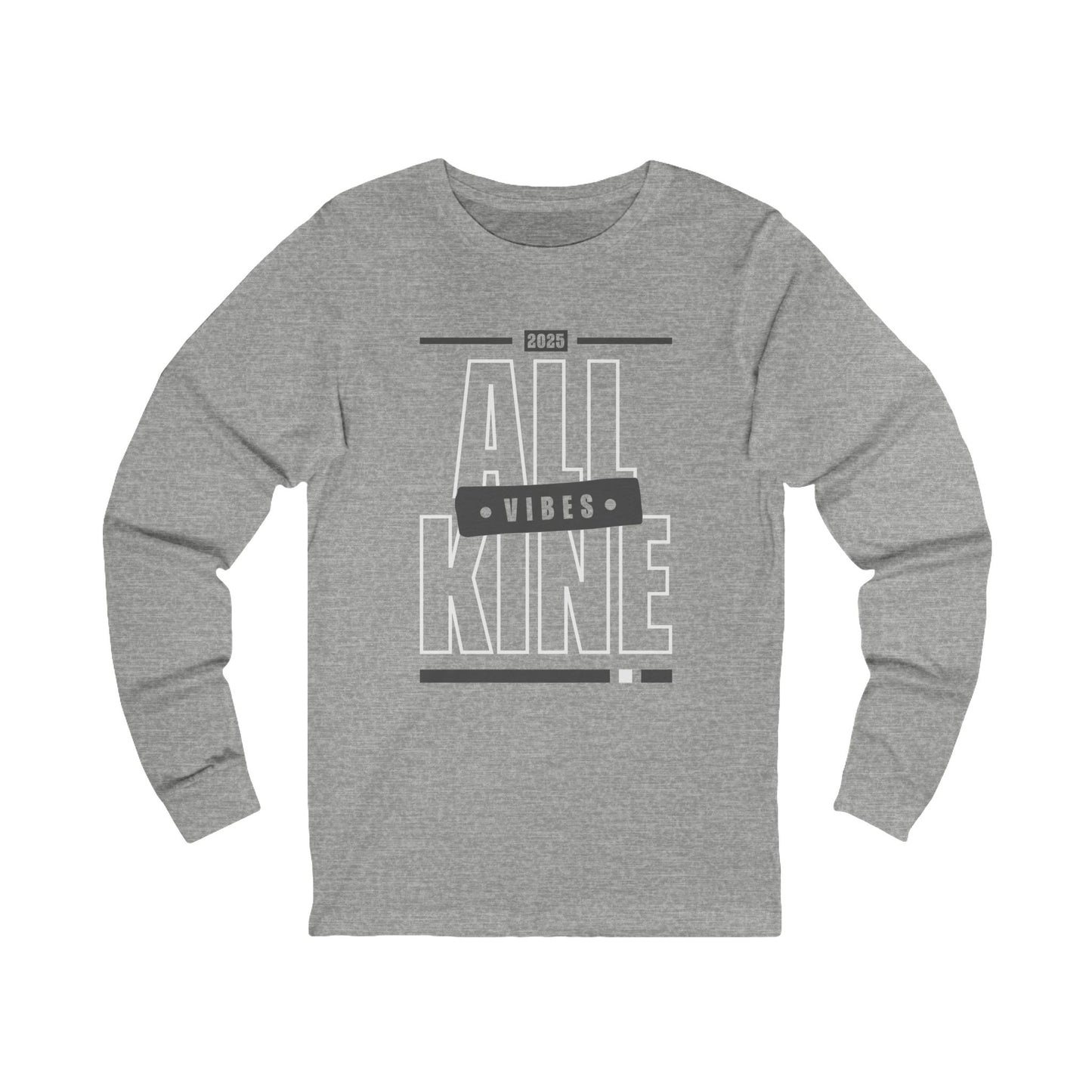 Long Sleeve Cotton Shirt - Vibes - All Kine
