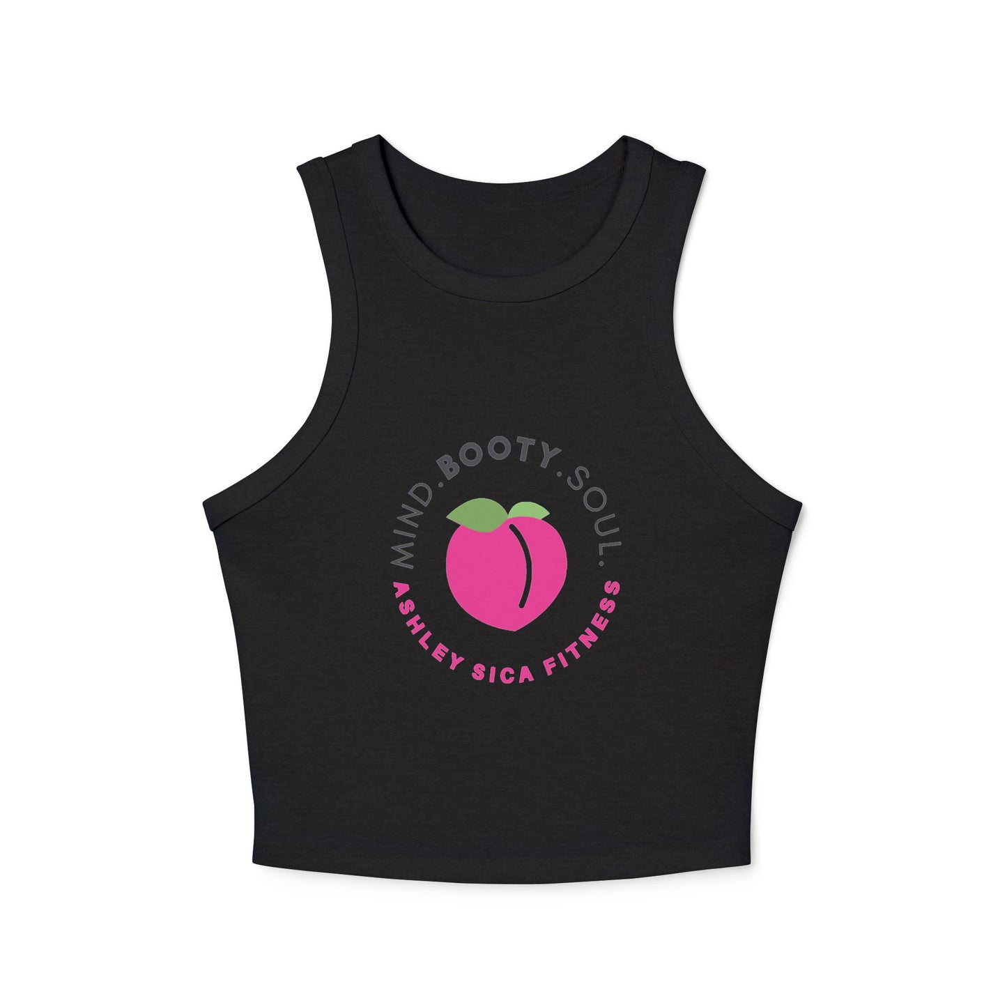 Ladies Ribbed Tank -  MBS  - Ashley Sica Fitness